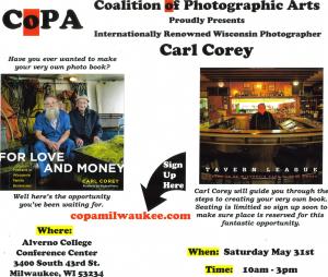 CoPA Presents Carl Corey